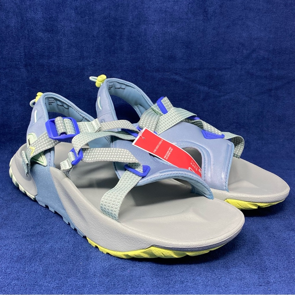 Nike oneonta sandals all terrain blue/ night Forrest womens US 10 - Picture 3 of 6